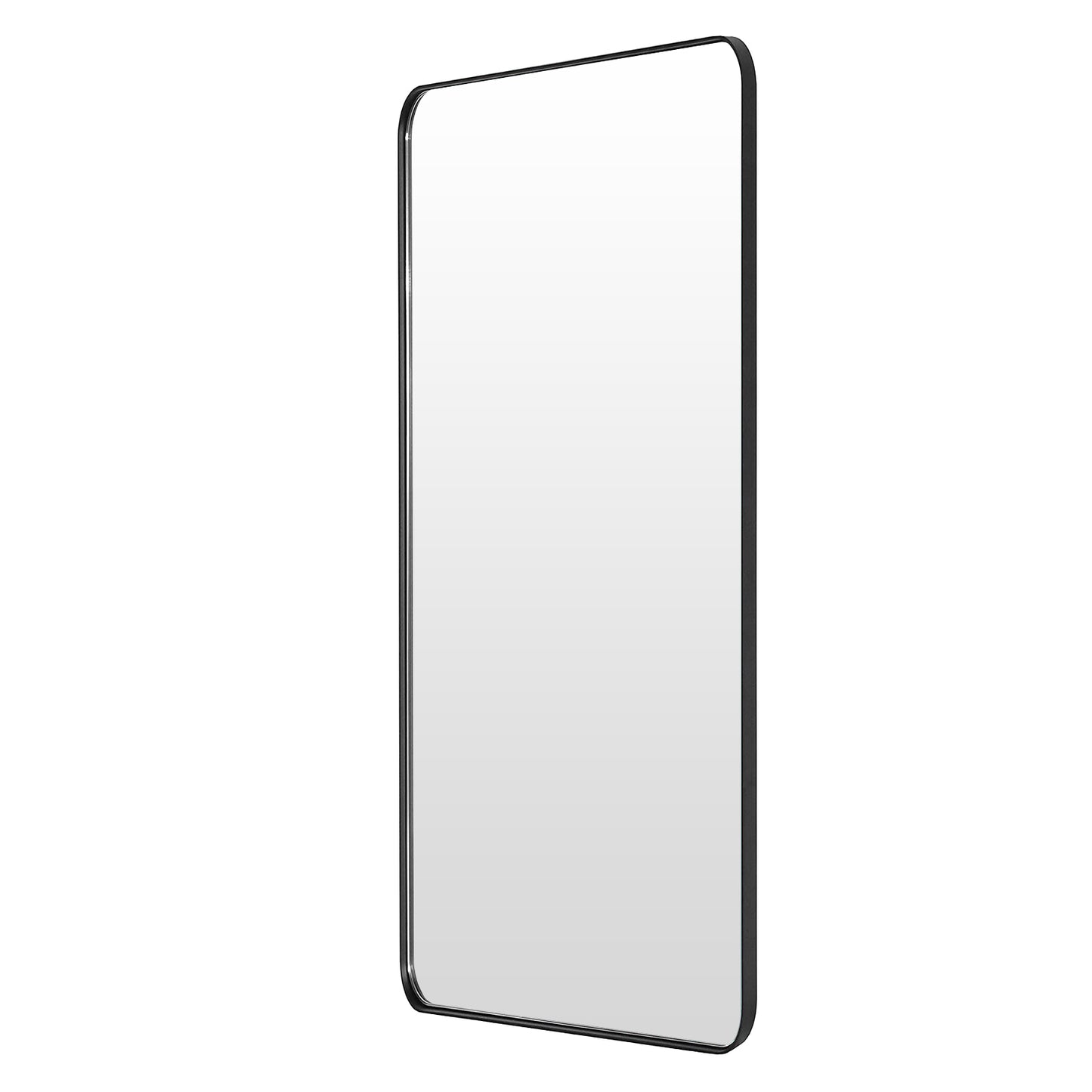 18*48 Framed Bathroom Mirror, Rectangular Mirror With Horizontal Or Vertical Wall Mounted Design
