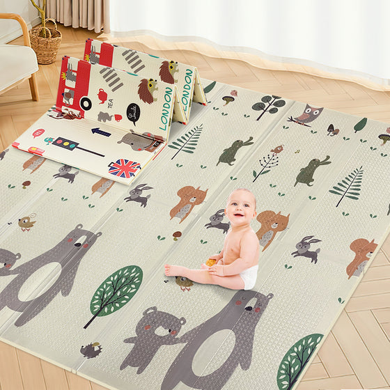 NEW 200x180x1cm Baby Foam Play Mats Playmat Floor Mats Carpet XPE Mats Floor  Crawling Rugs Mat Foldable Baby Mat Gift For Kids